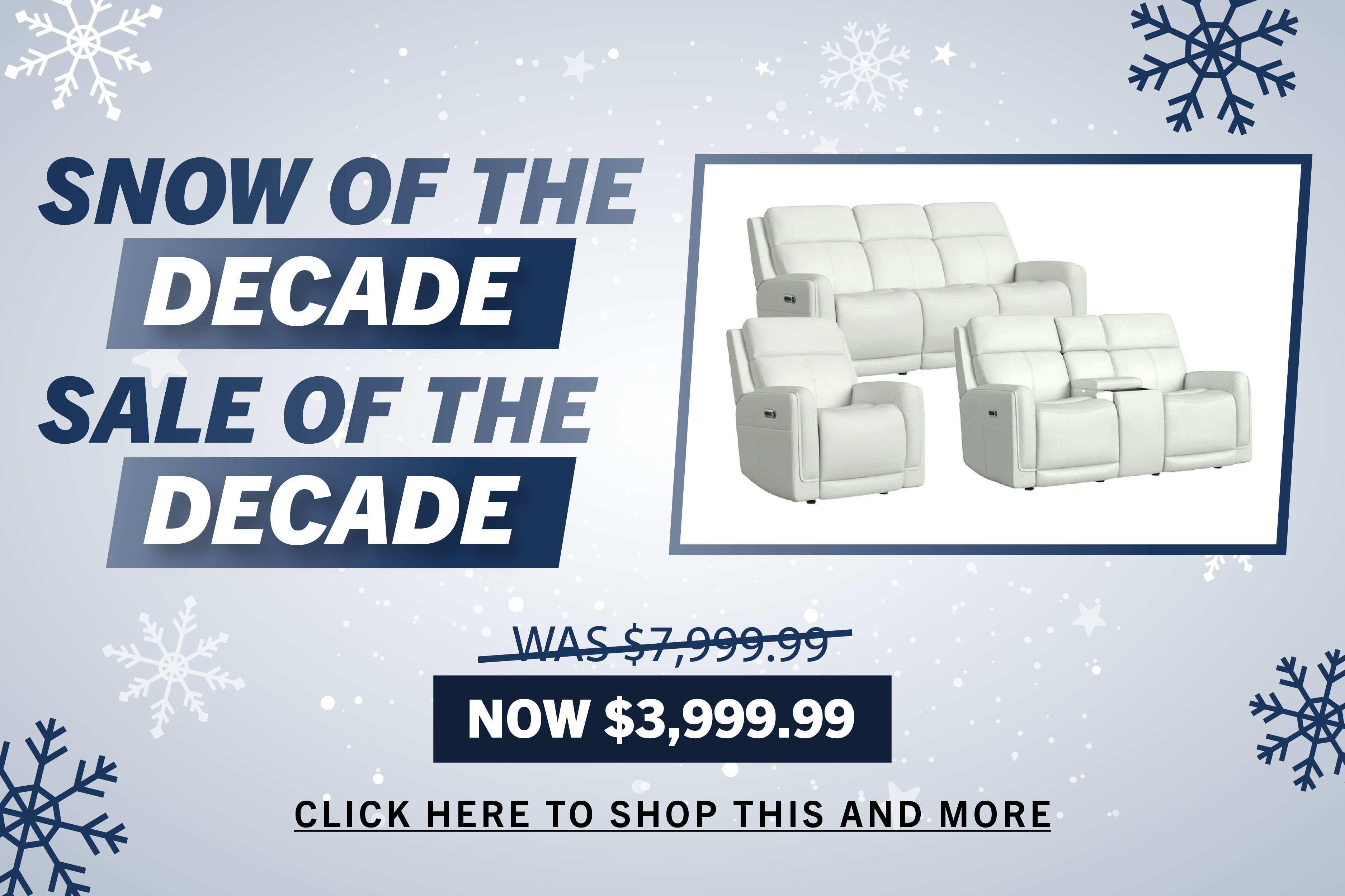 Snow of the decade sale of the decade Image